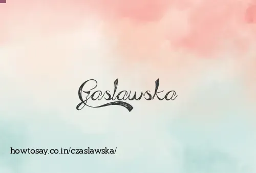 Czaslawska