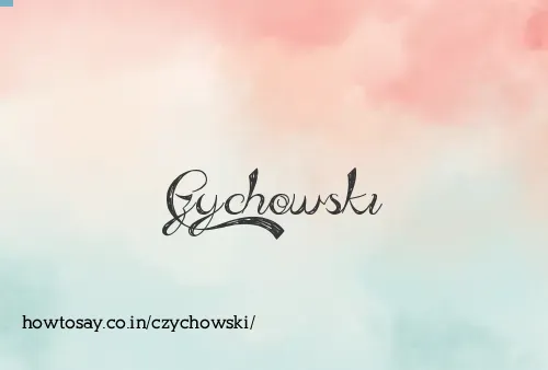Czychowski