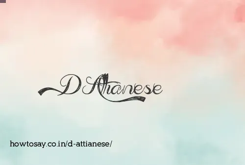D Attianese