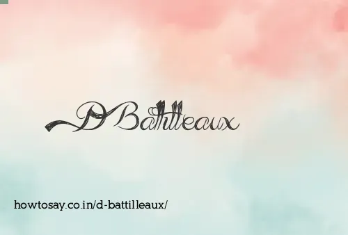 D Battilleaux
