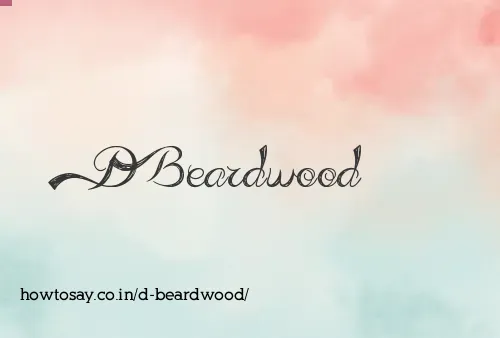 D Beardwood