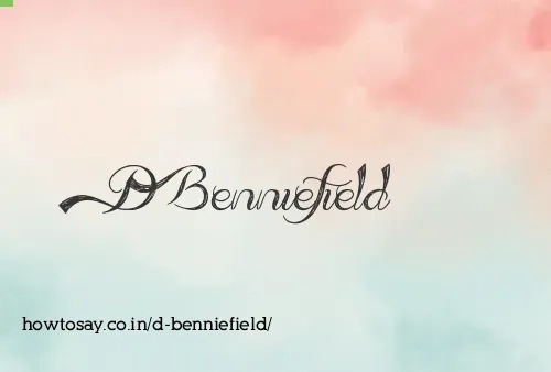 D Benniefield