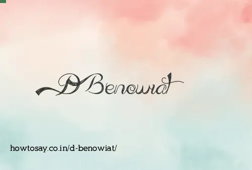 D Benowiat