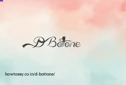 D Bottone