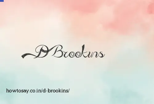 D Brookins
