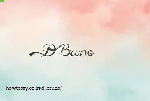 D Bruno