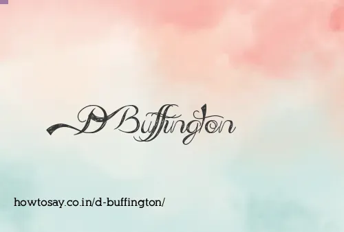 D Buffington
