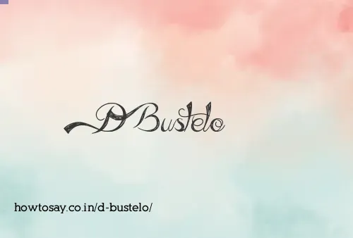 D Bustelo