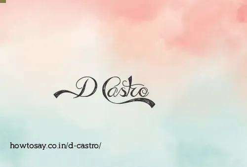 D Castro