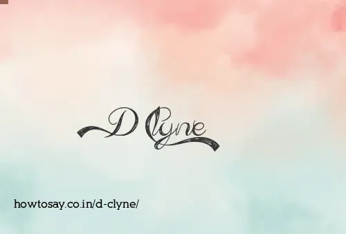 D Clyne