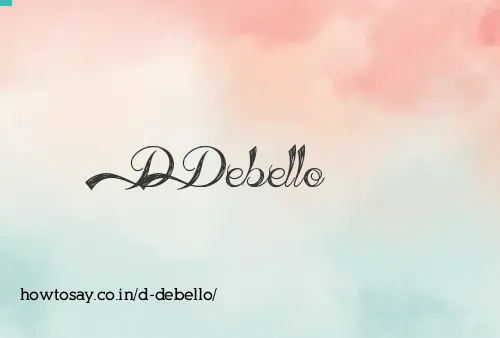 D Debello