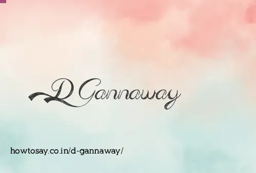 D Gannaway