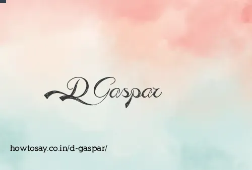 D Gaspar