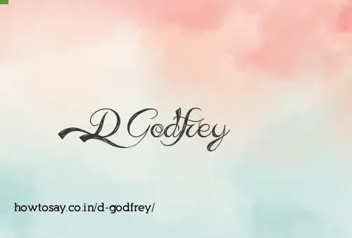D Godfrey