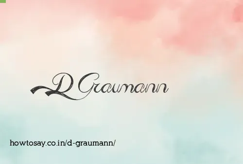 D Graumann