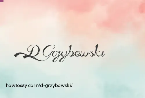 D Grzybowski