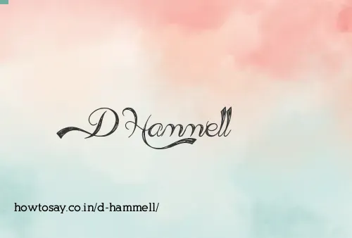 D Hammell
