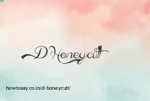 D Honeycutt
