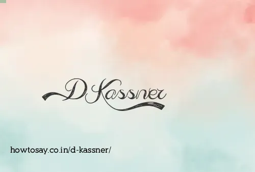 D Kassner