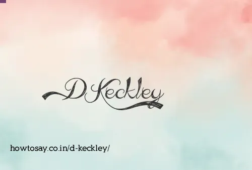 D Keckley