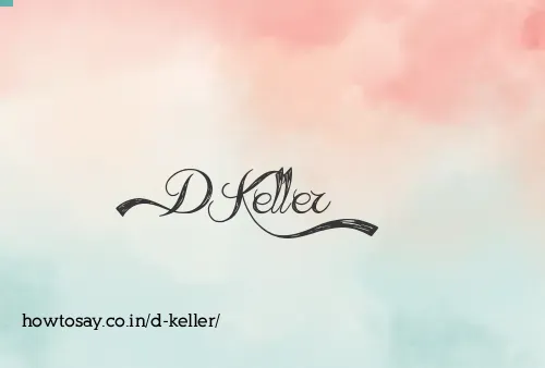 D Keller