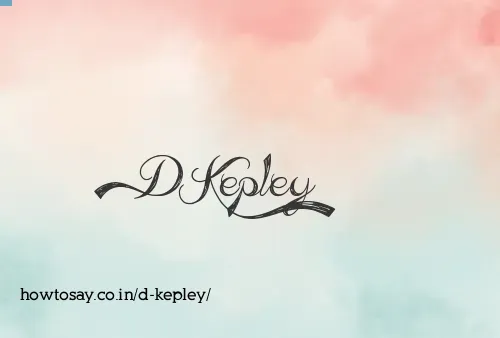 D Kepley