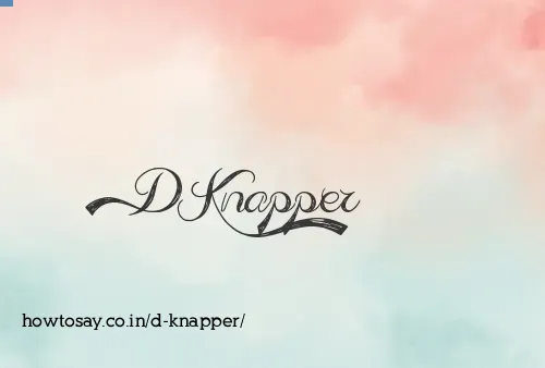 D Knapper
