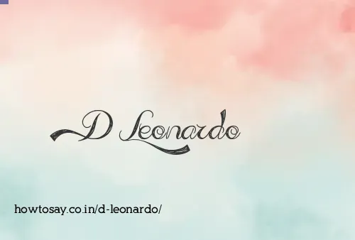 D Leonardo
