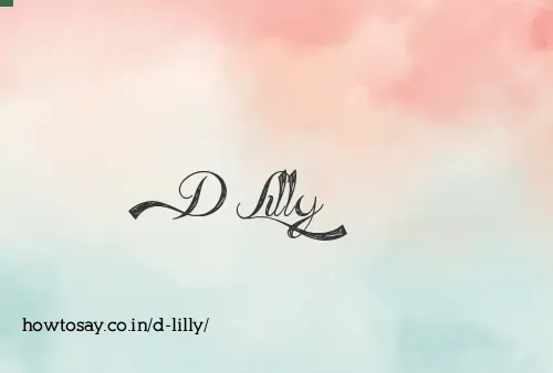 D Lilly