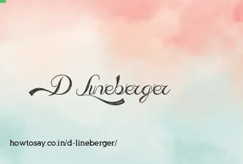 D Lineberger