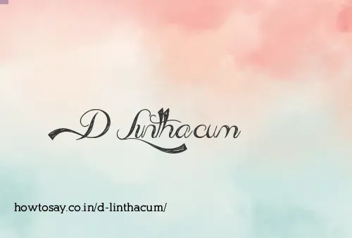 D Linthacum