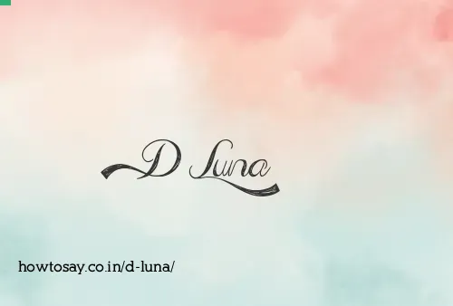 D Luna