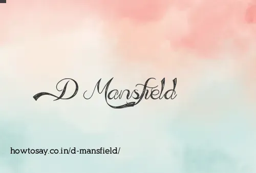 D Mansfield