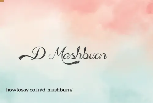 D Mashburn