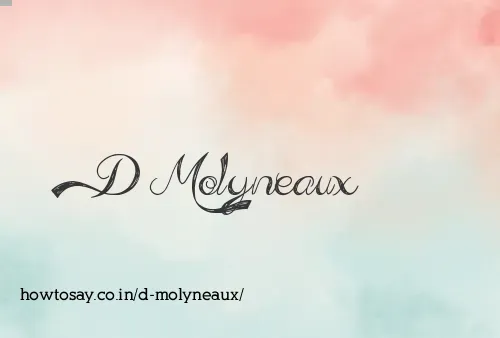 D Molyneaux