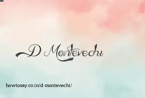 D Montevechi
