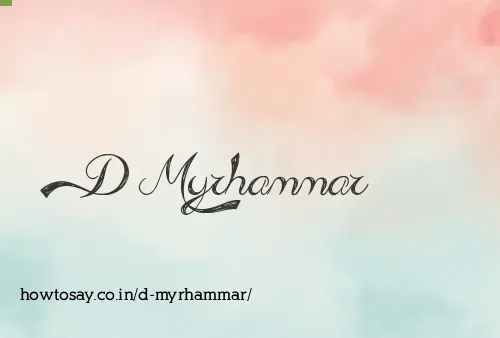 D Myrhammar