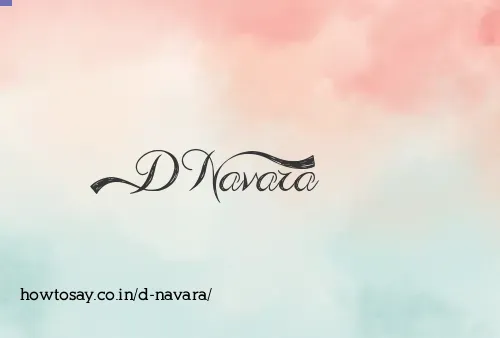 D Navara