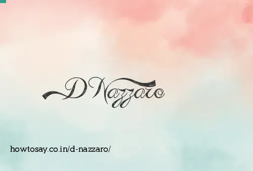 D Nazzaro
