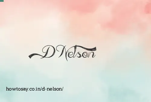 D Nelson