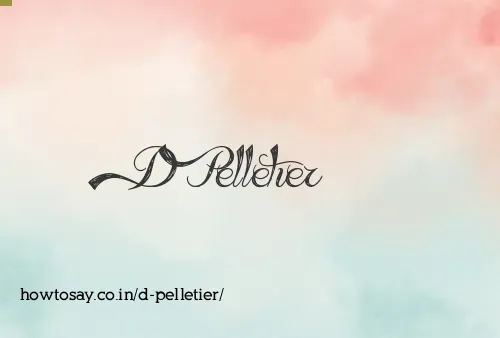 D Pelletier