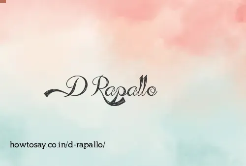 D Rapallo