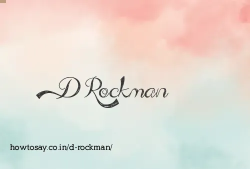 D Rockman
