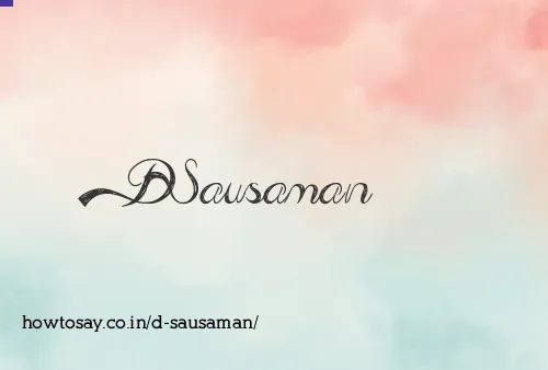 D Sausaman