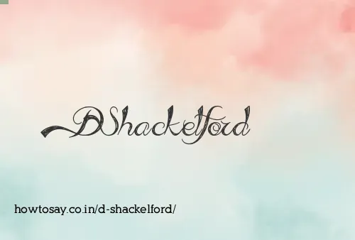 D Shackelford
