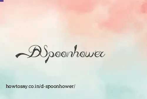 D Spoonhower