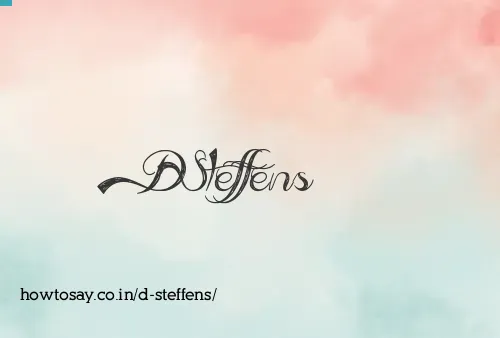 D Steffens