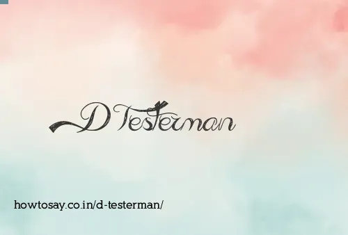 D Testerman