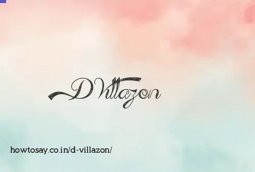 D Villazon