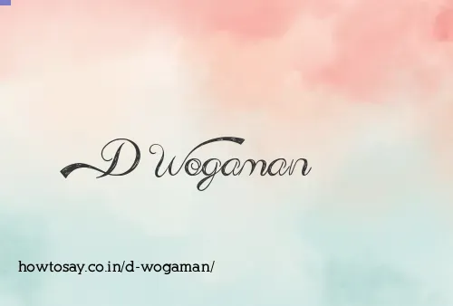 D Wogaman